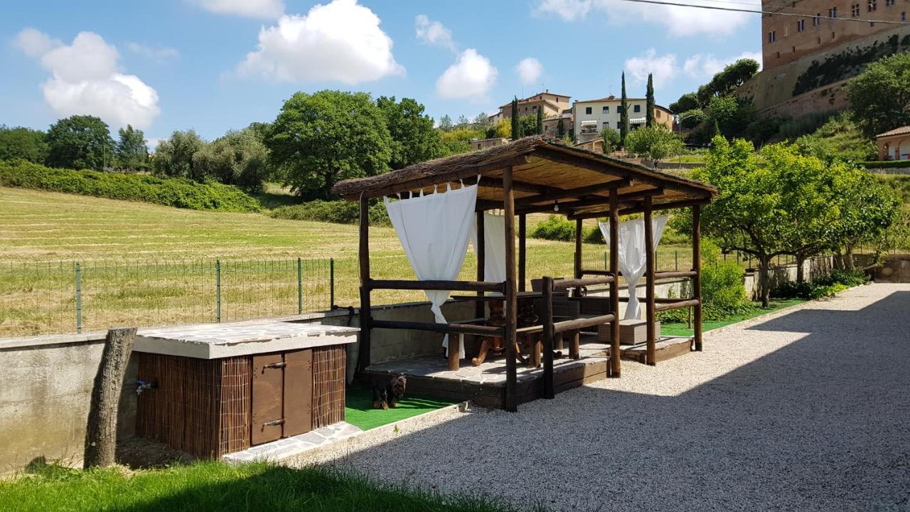 Raffinata casa con wifi e giardino immersa nel verde VAL D'ORCIA DELUXE Montalcino Esterno foto